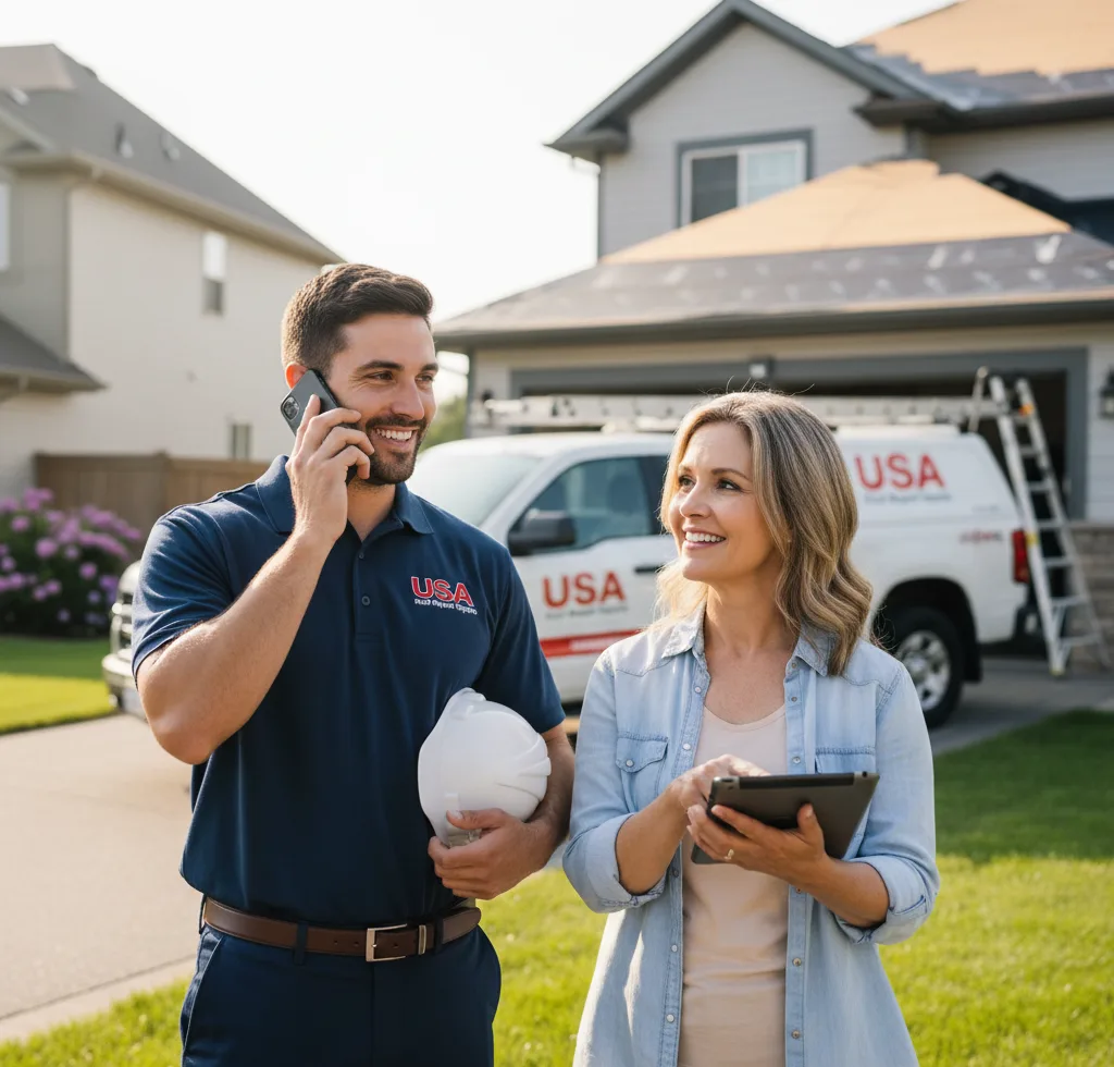 USA Roof Repair Experts customer support in Deep Run